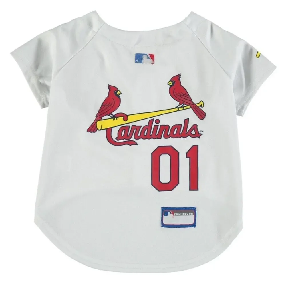 Pets First MLB Mesh Jersey for Dogs - St. Louis Cardinals Size L NEW WITH TAGS